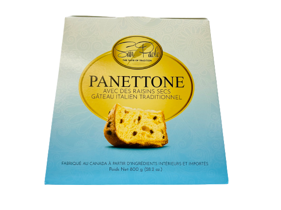 Panettone with raisins 800g