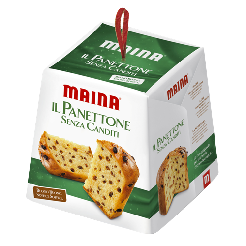 Panettone sans écorces d'agrumes confites 1kg