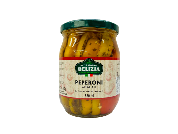 Peperoni Grigliati 580ml