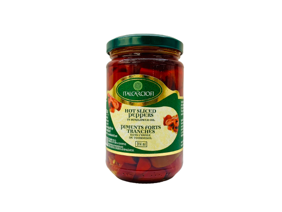 Sliced ​​jalapeno peppers 220ml