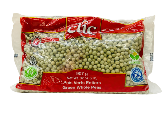 Pois verts entiers 907g