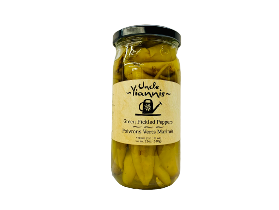Marinated green peppers 370ml