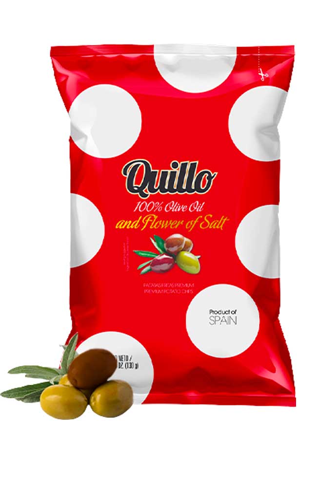 CHIPS Fleur de Sel HUILE OLIVE EXTRA VIERGE 45g