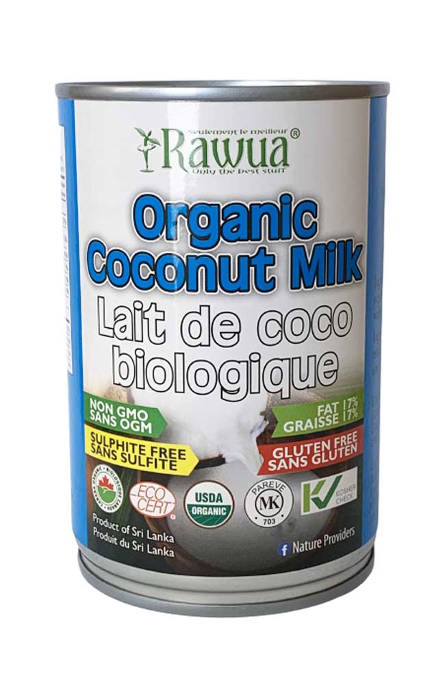 Organic coconut milk 17% 400ml