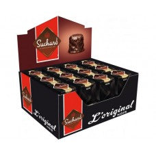 Chocolat Suchard Rocher Noir 35 g – Caisse de 24 unités