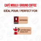 Kimbo Napoli Espresso Ground Coffee 250g – The Intense Taste of a Real Southern Italian Espresso