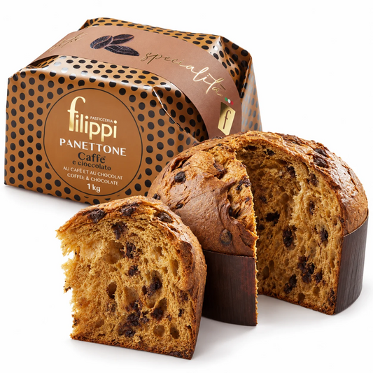 PANETTONE WITH COFFEE AND CHOCOLATE 1KG