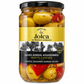Jolca Pitted Seasoned Queen Olives 680g – Sevillian Style with Garlic and Chili