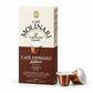 Intenso Capsules Compatible with Nespresso® 10 capsules. Molinari – Intense and Creamy Italian Espresso, Notes of Chocolate, Intensity 8/10
