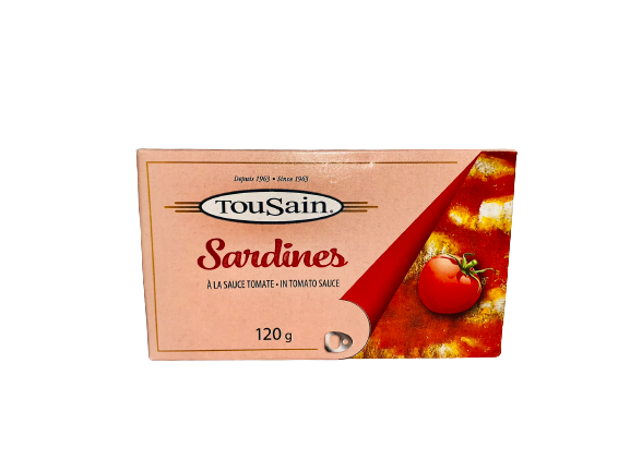 Sardines à la sauce tomate 120g