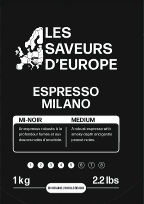 Ground Espresso Milano – 1 kg Flavors of Europe