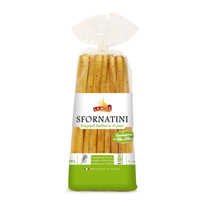 Sfornatini rosemary and olive oil 200g