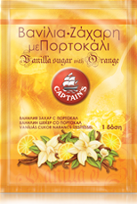 Sucre vanillé avec orange 10g