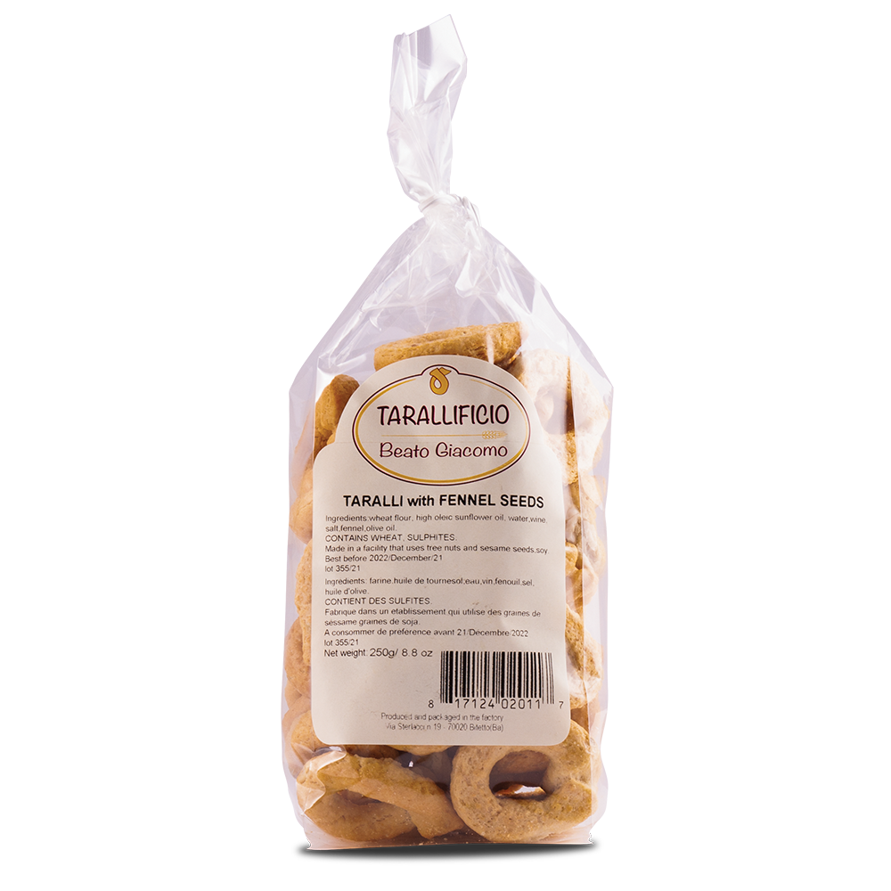 Fennel Taralli 250g