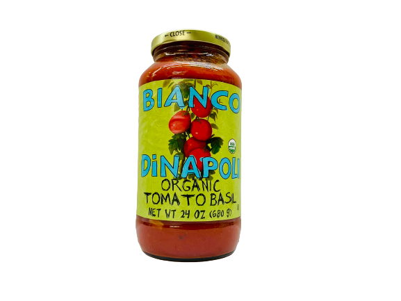 Organic tomato basil sauce 680g