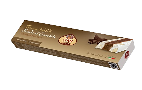 Torrone Friabile Stuffed with Cioccolato 100g