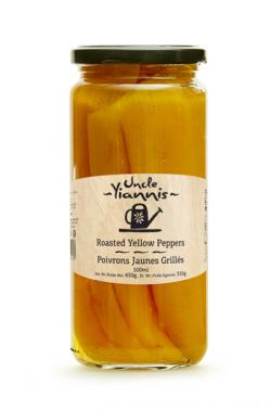 Uncle Yiannis Greek Roasted Yellow Peppers 500ml