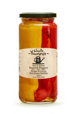 Red and Yellow Roasted Peppers 500ml