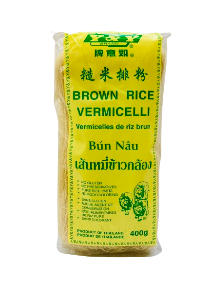 Vermicelles de riz brun 400g