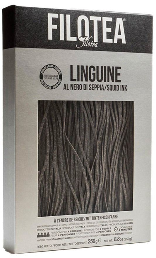 PÂTES FILOTEA LINGUINE ENCRE DE SEICHE 250G