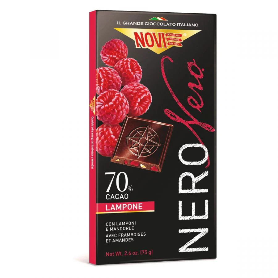 Nero Nero Extra Black Raspberry and Almonds 75g