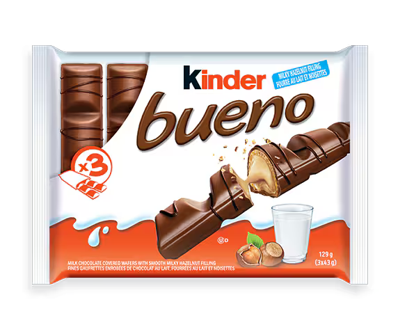Kinder Bueno 3x43g= 129g