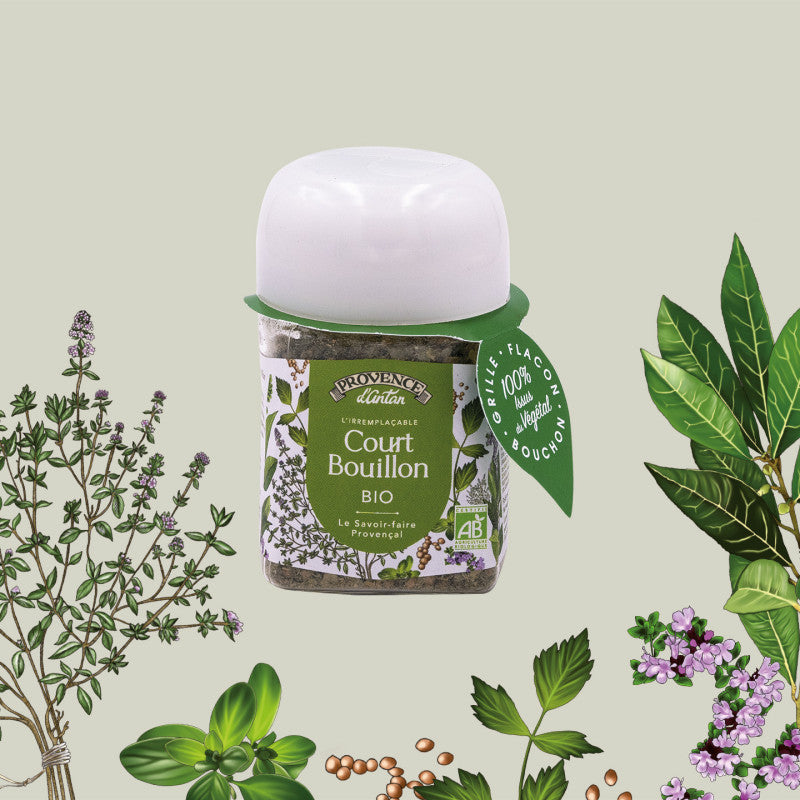 Organic Court-Bouillon 18g – Provence d'Antan | Organic Herb Blend for Fish & Broths