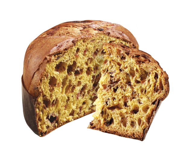 PANETTONE AUX FRAISES DES BOIS ET CHOCOLAT AU LAIT 500g