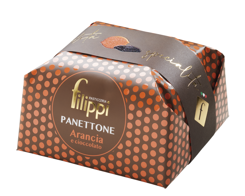 Orange and chocolate panettone 500g