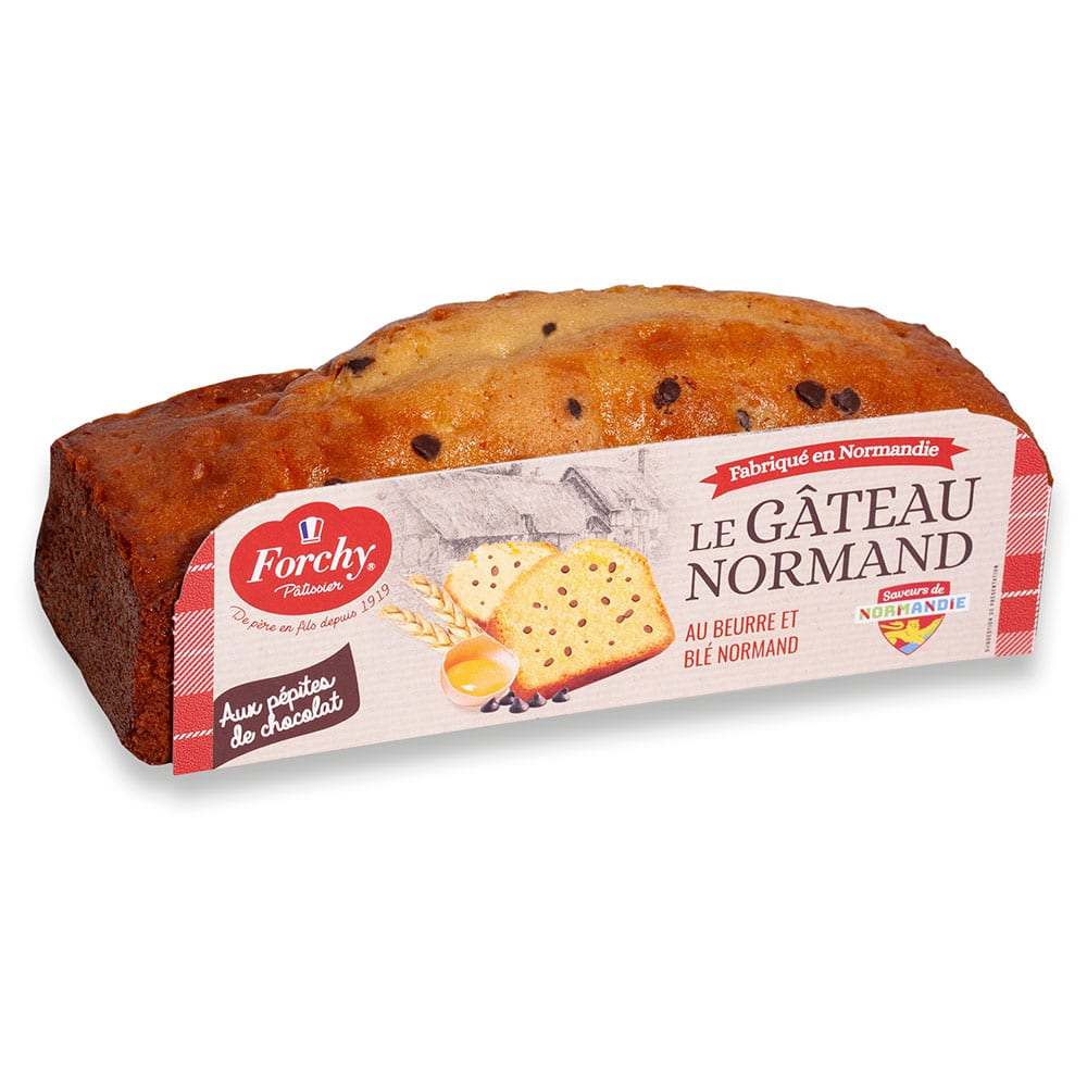 Le gâteau Normand aux pépites de chocolat 250g
