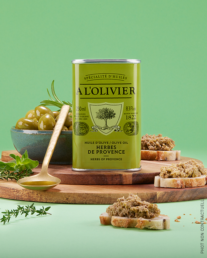 OIL L'OLIVIER OLIVE HERBS OF PROVENCE 250ML