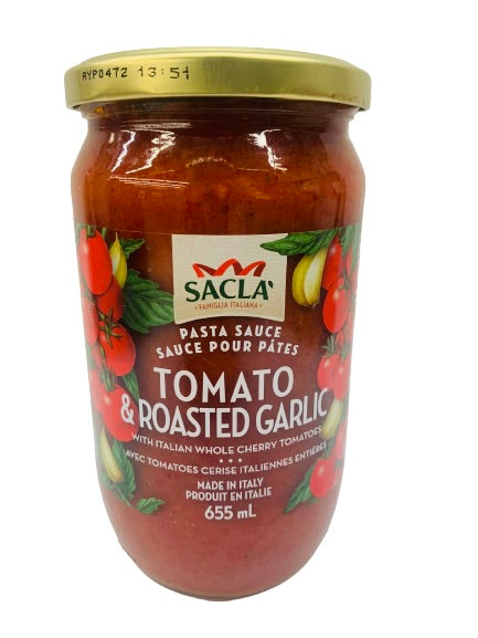 Tomato &amp; Roasted Garlic Pasta Sauce 655ml