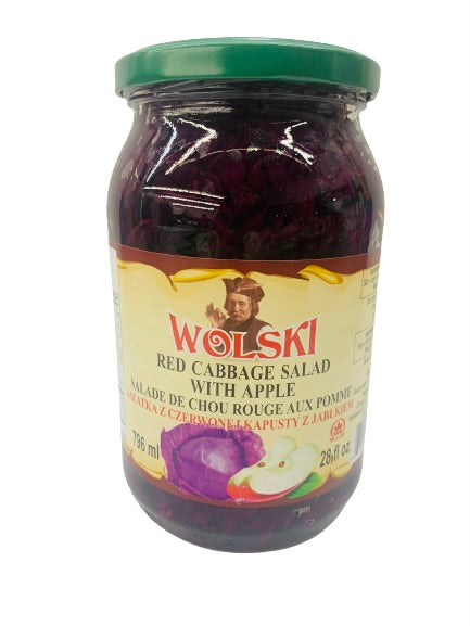 Red cabbage salad with apple 796ml