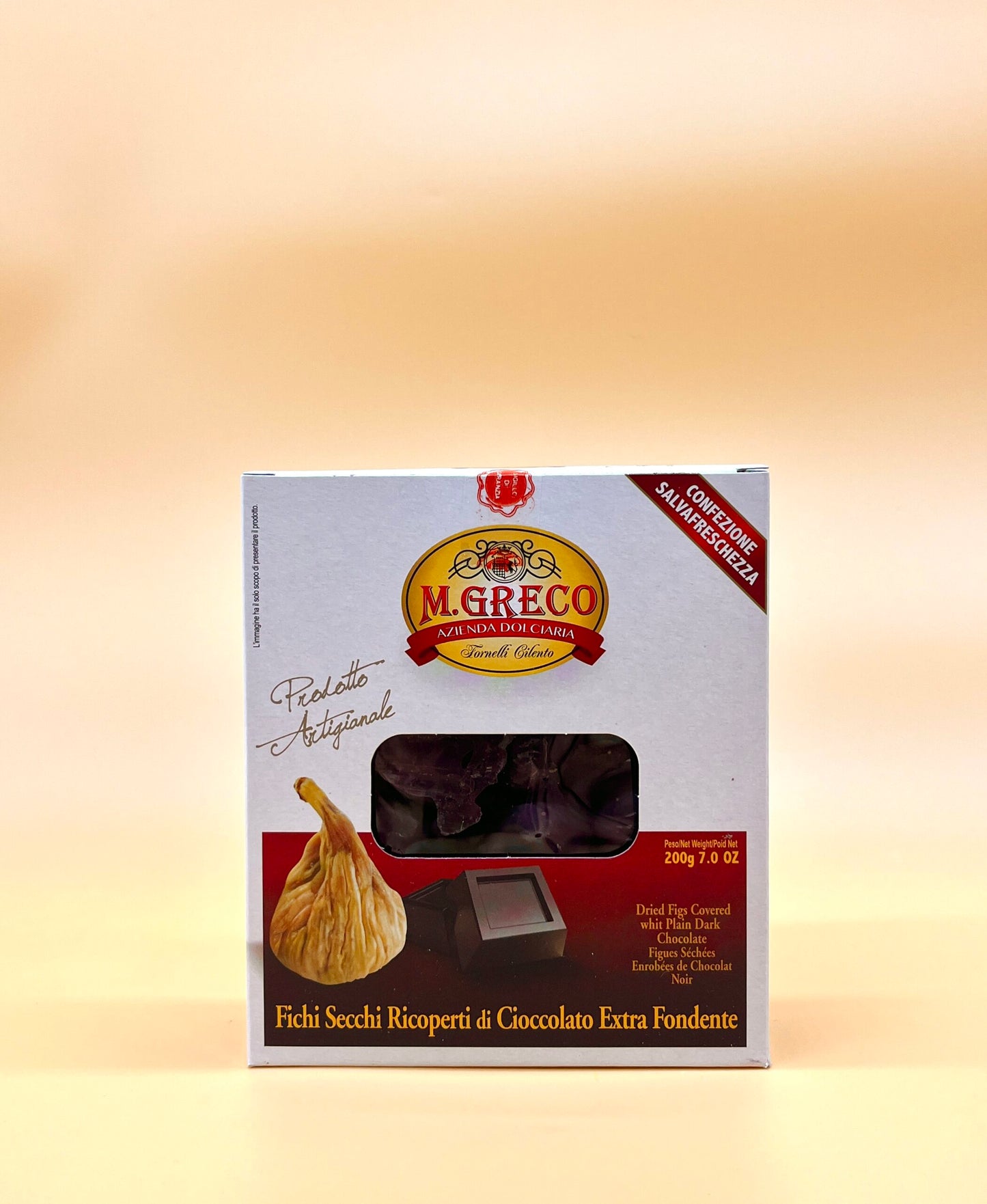 Dried Figs Coated with Dark Chocolate 200g