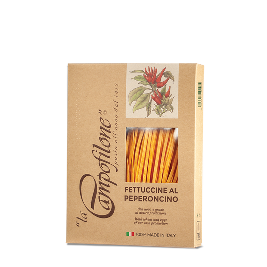 Fettuccine aux oeufs Et au piment rouge 250g