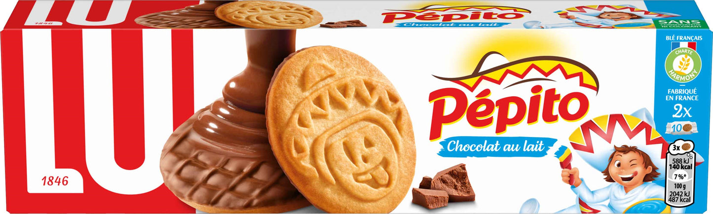 PÉPITO MILK CHOCOLATE 192G – LU