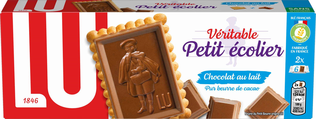 Petit écolier chocolat au lait 150g