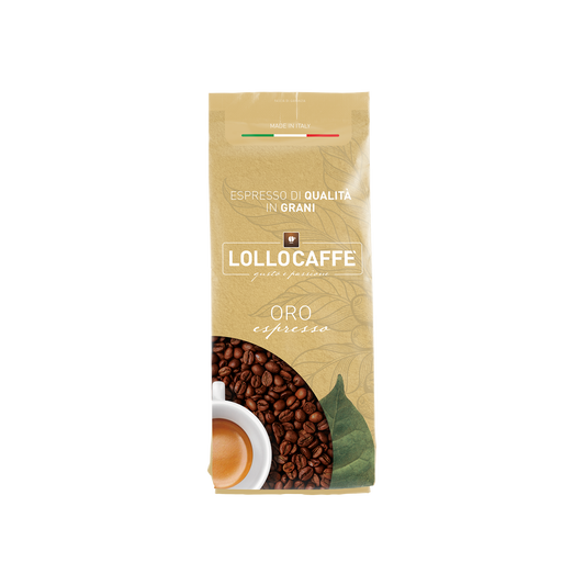Lollo Caffè Gold Blend Espresso Beans 1kg – Intensity 3/10