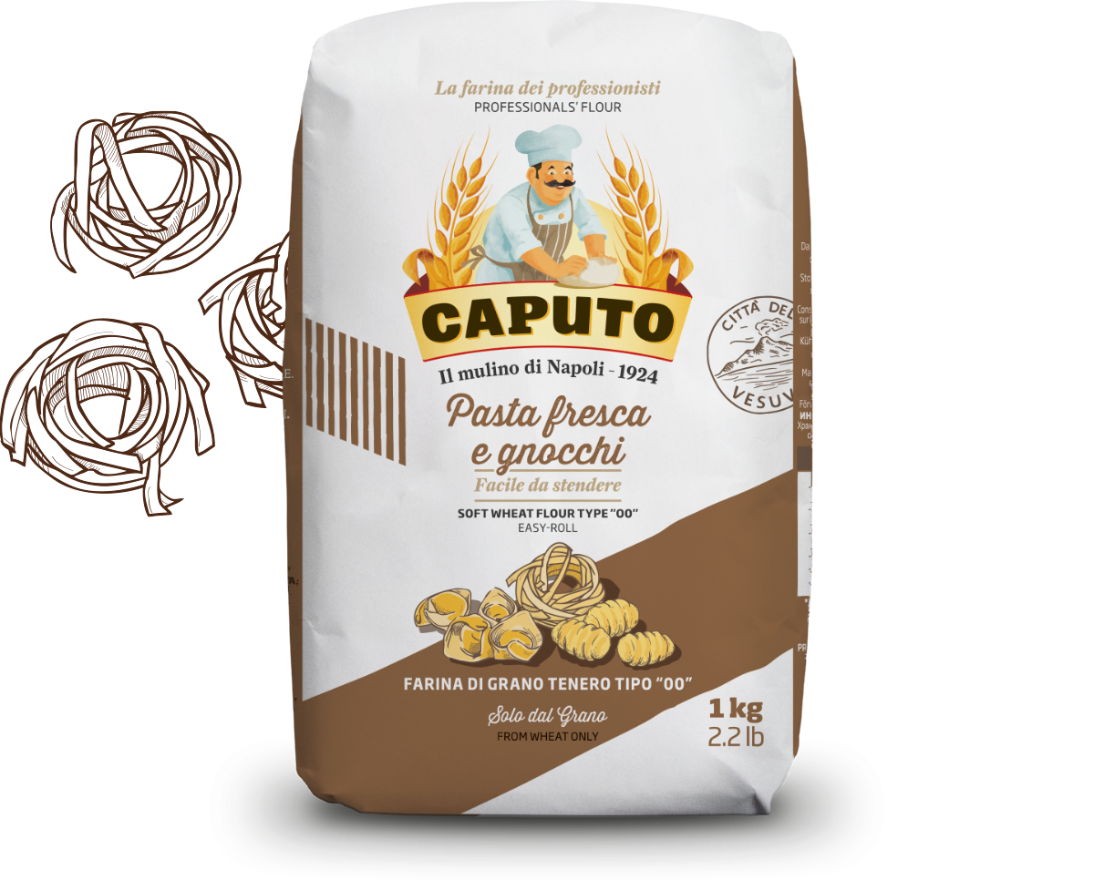 Farine type 00 Pasta fresca e gnocchi 1kg – Les Saveurs d'Europe