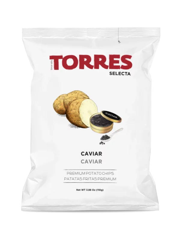 CROUSTILLES TORRES CAVIAR 125G