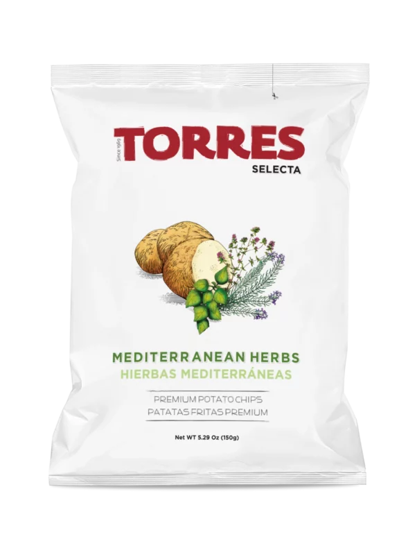 TORRES MEDITERRANEAN HERB CHIPS 150G
