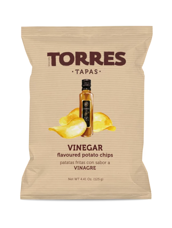 CROUSTILLES TORRES AU VINAIGRE 125G