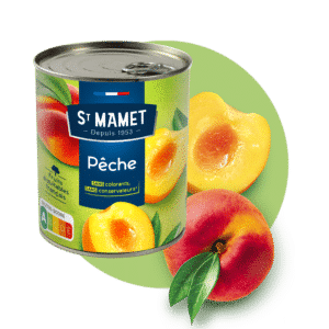 ST-MAMET FRUITS HALF PEACHES 425ML