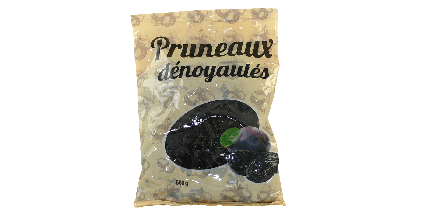 PITTED PRUNES FRUITS 500G