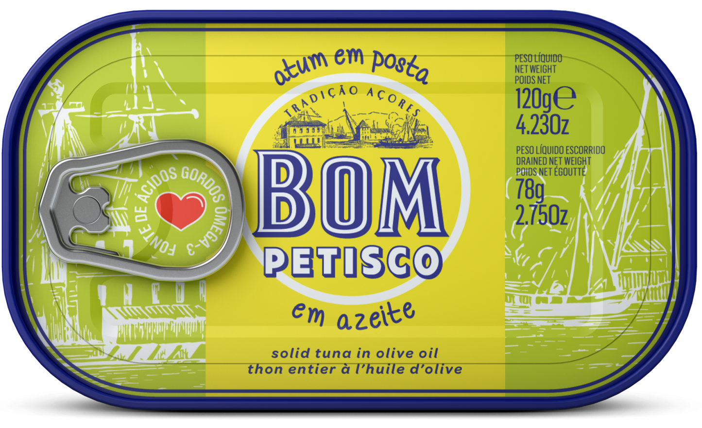 Tuna fillet in olive oil 120g