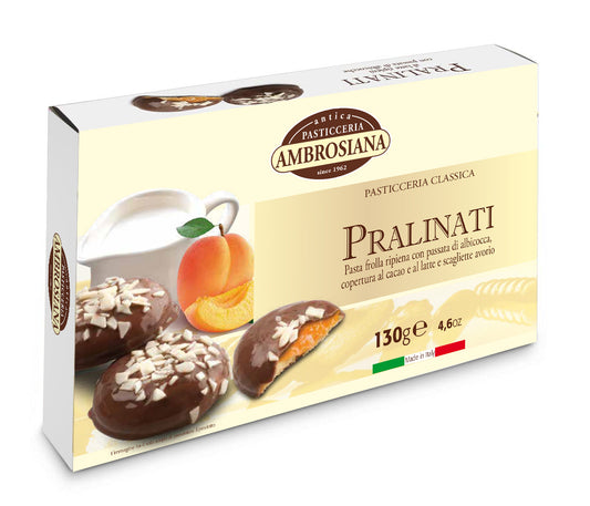 PRALINATI MILK Biscuit WITH APRICOT JAM 130g