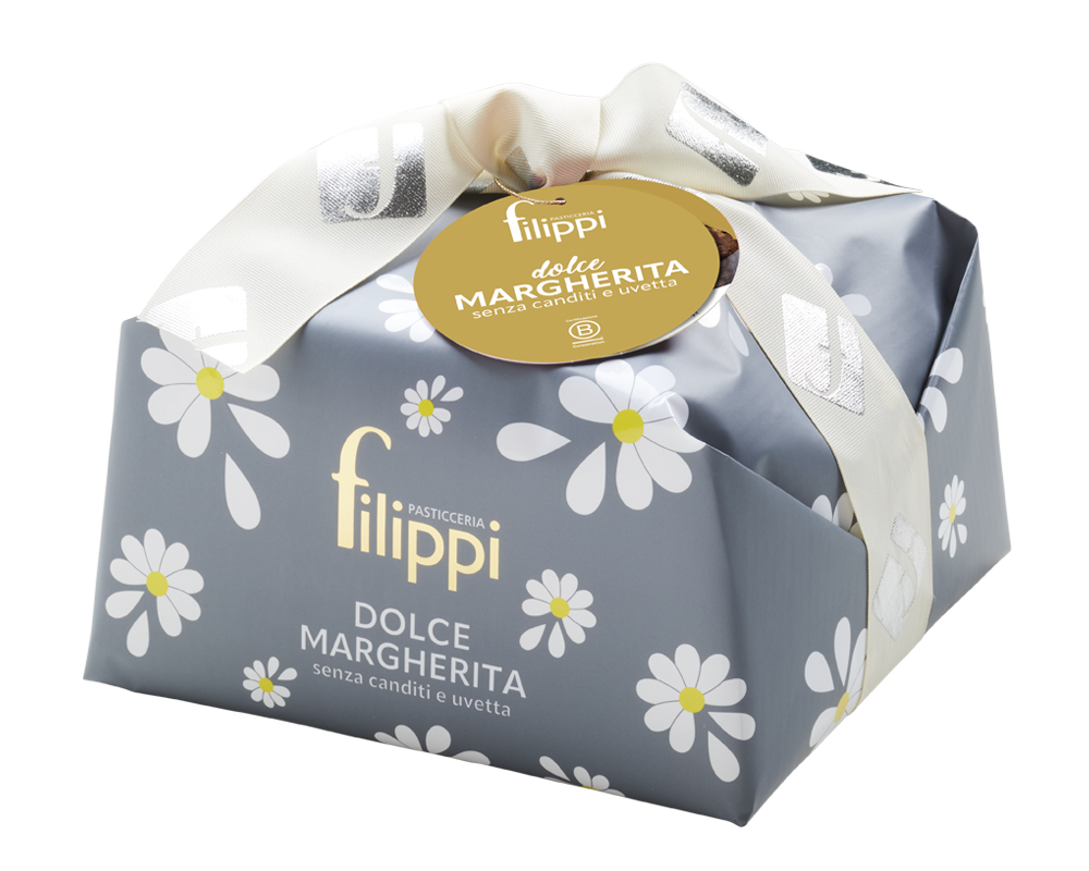 Panettone Dolce Margherita Without Candied Fruits &amp; Without Raisins 750 g 