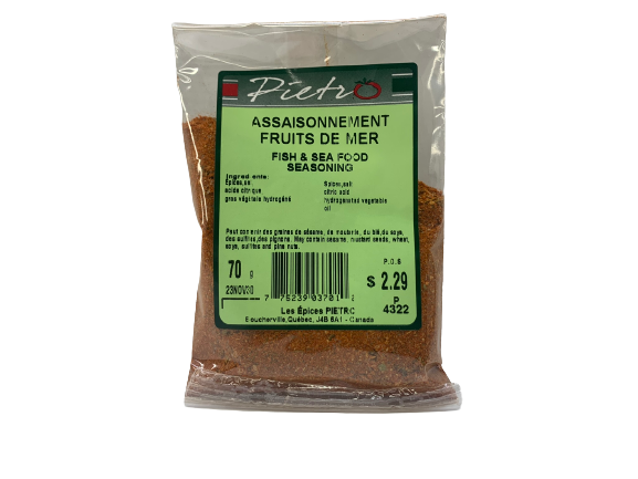 Fish and seafood seasoning 70g