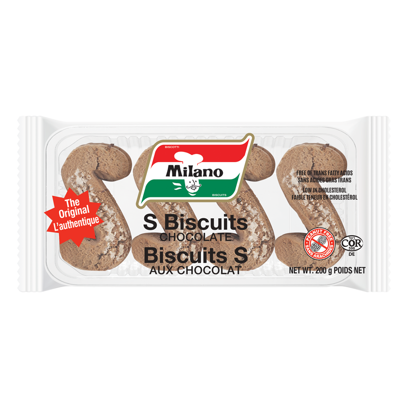 Biscuits S aux chocolat 200g