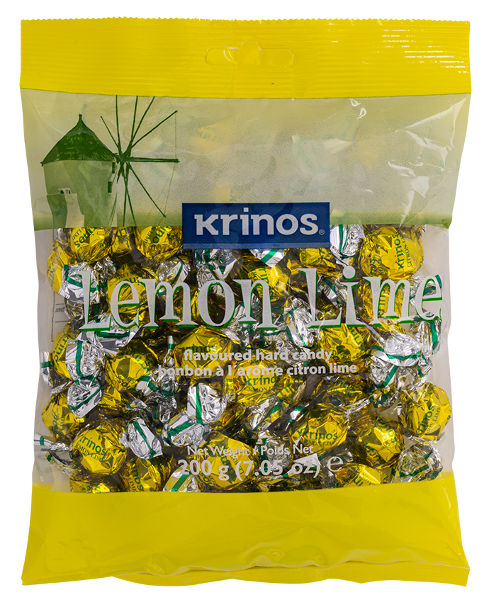 Bonbons à l'arôme citron lime 200g
